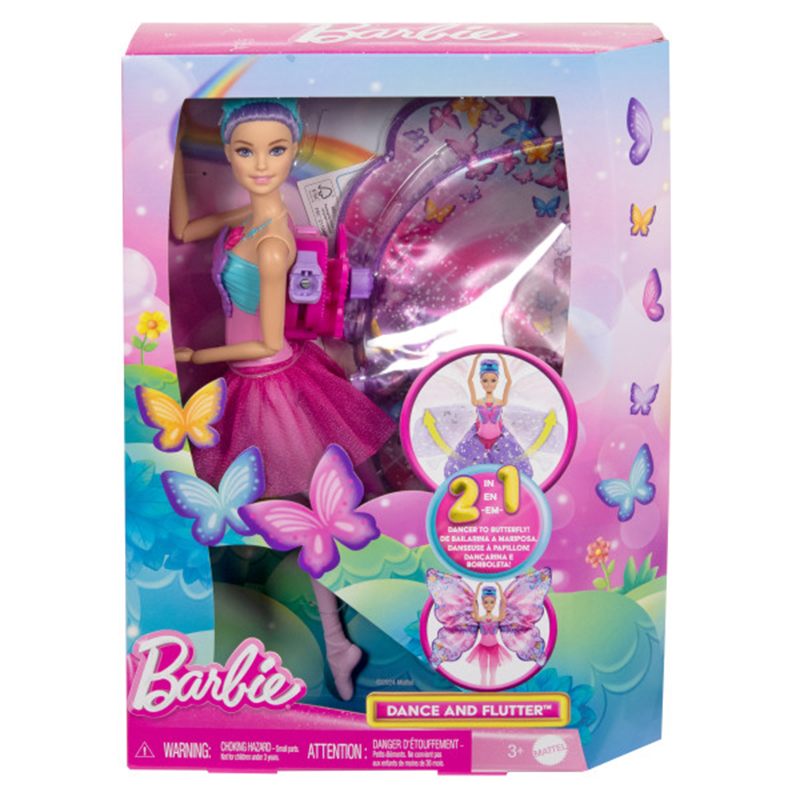 Barbie Muñeca Mariposa Dance and Flutter - Imagen 1