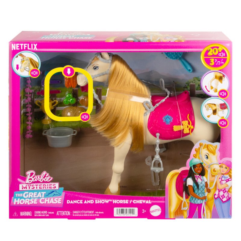 Barbie Caballo Interactivo Tornado - Imagen 1