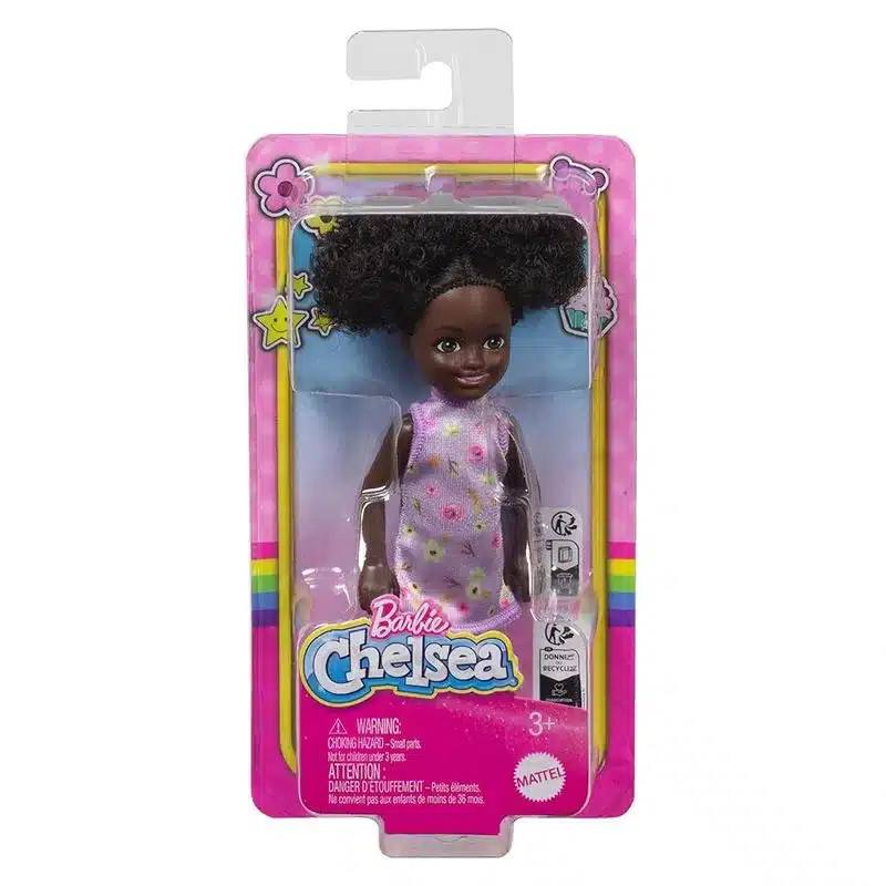 Barbie Muñeca Chelsea Negra con Moños - Imagen 1
