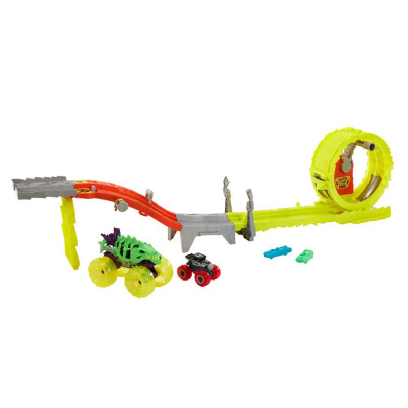 Hot Wheels Pista Monster Truck Race Chase