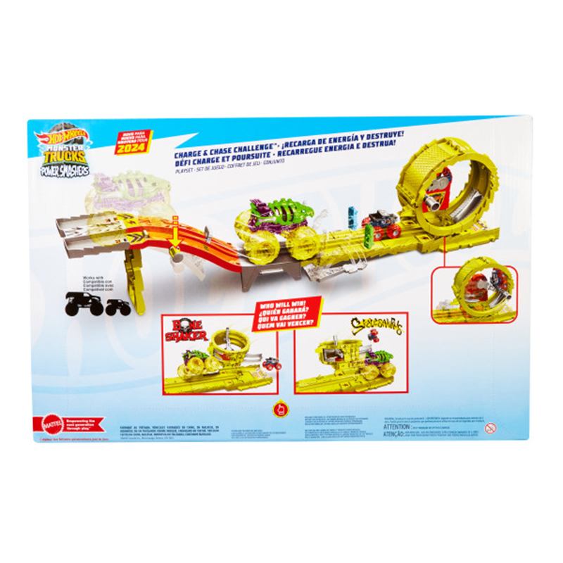 Hot Wheels Pista Monster Truck Race Chase - Imagem 2