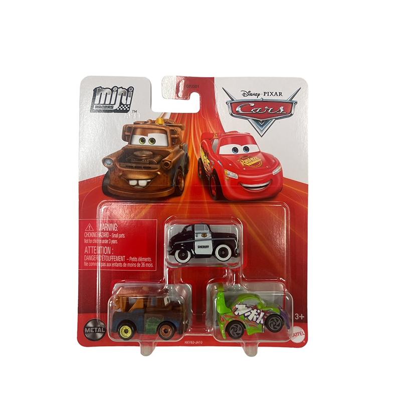 Cars Pack 3 Carros Mini Racers #3 - Imagem 1