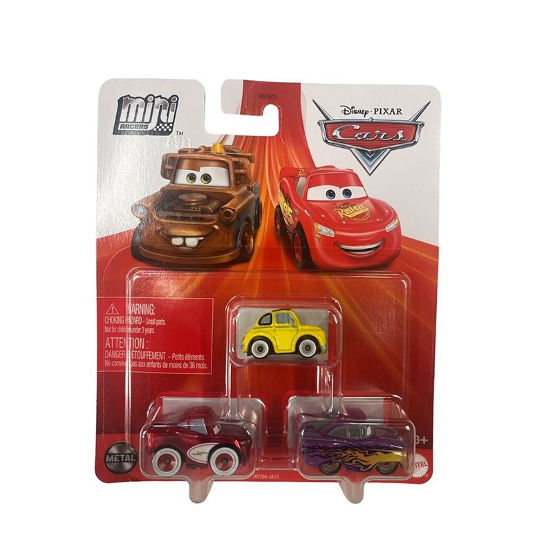 Cars Pack 3 Cotxes Mini Racers Luigi - Imatge 1