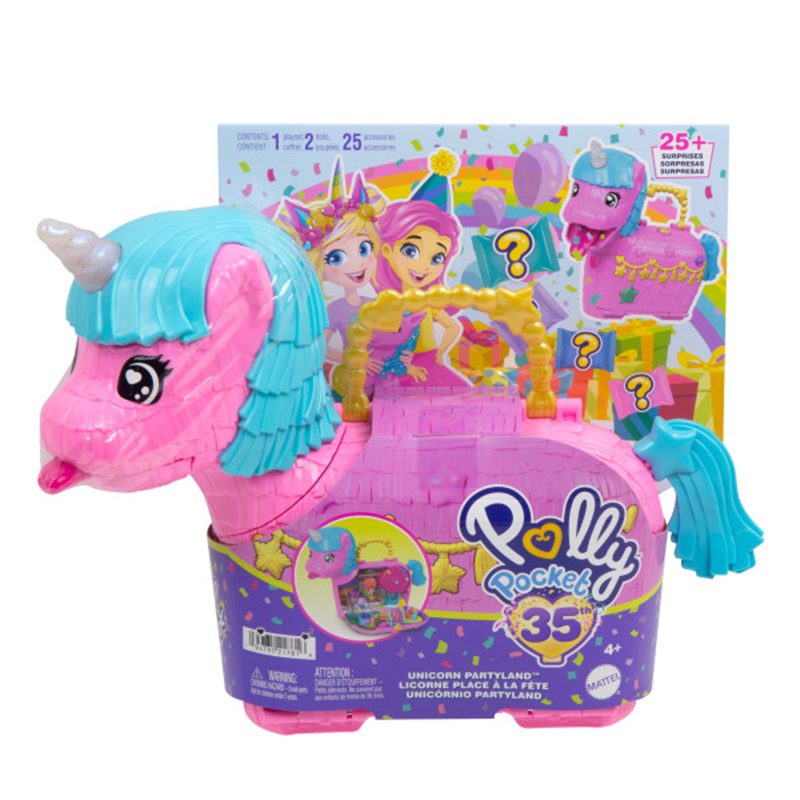 Jogo de festa Polly Pocket Unicórnio - Imagem 1