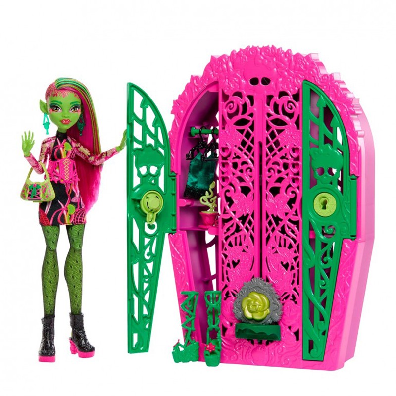 Monster High Skulltimate Midnight Garden - Boneca Venus