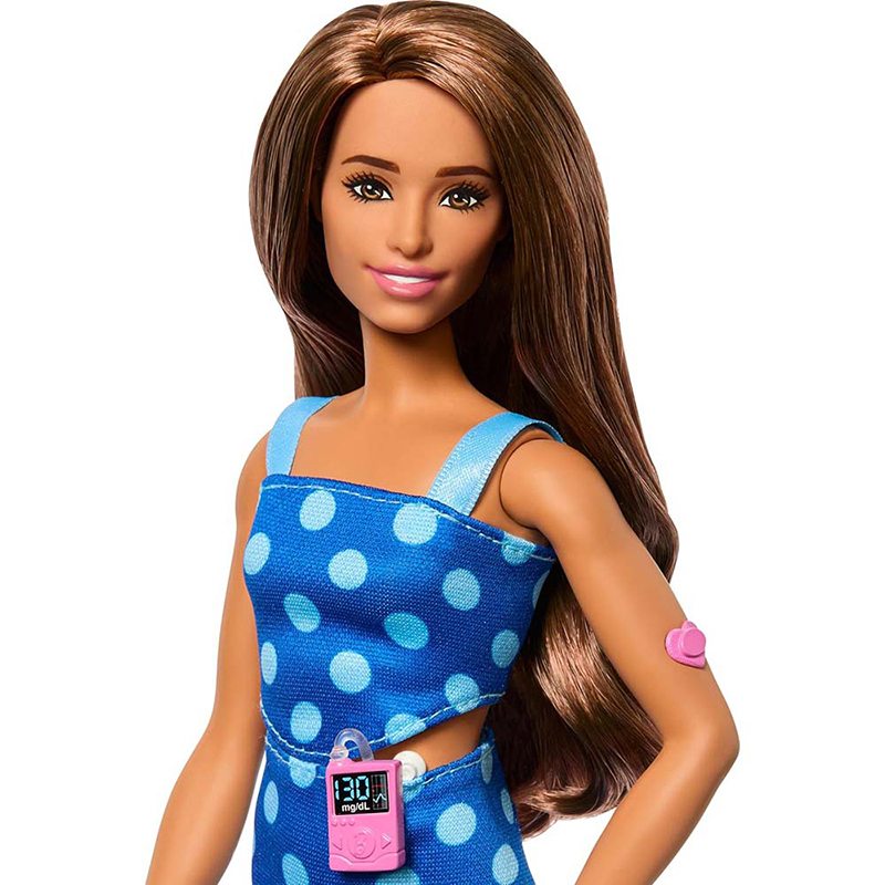 Barbie Boneca Fashionista Diabetes tipo 1 - Imagem 1