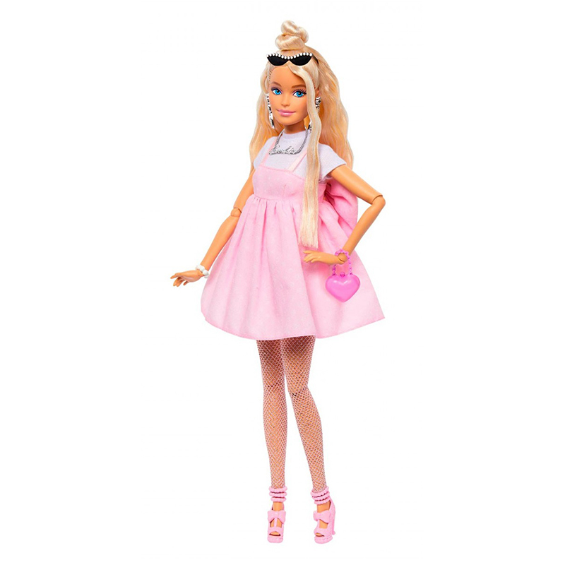 Barbie Muñeca Deluxe con Vestido Lazo