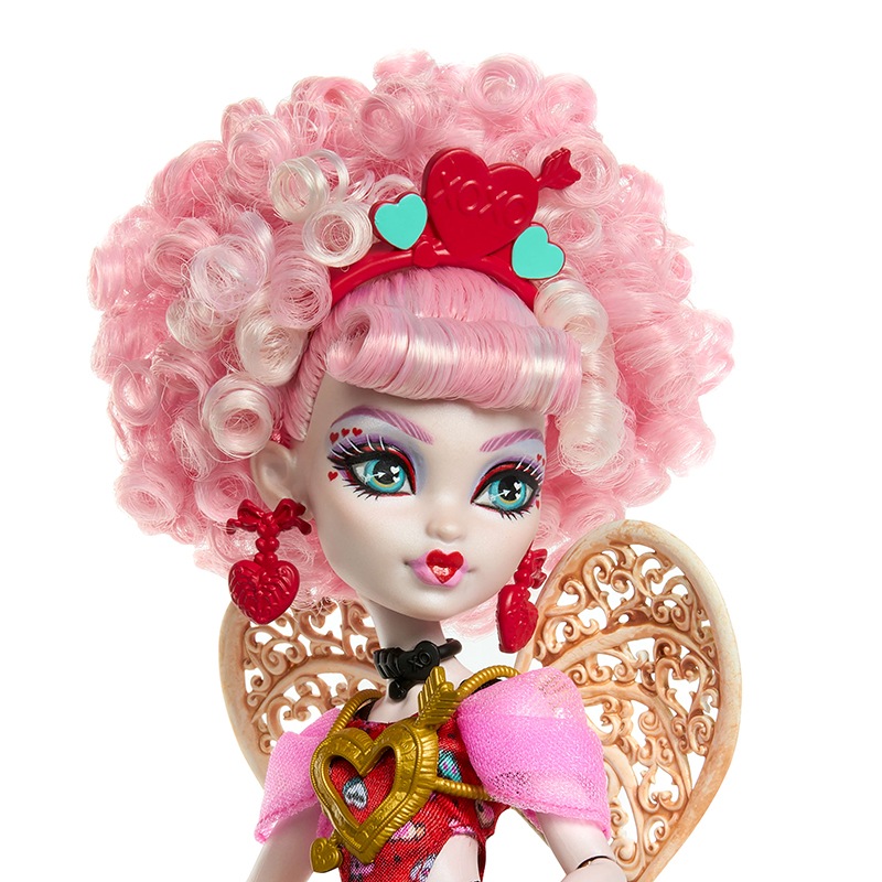 Monster High Boneca Cupid Asteria Scary Sweet Birthday 1600 - Imagem 2
