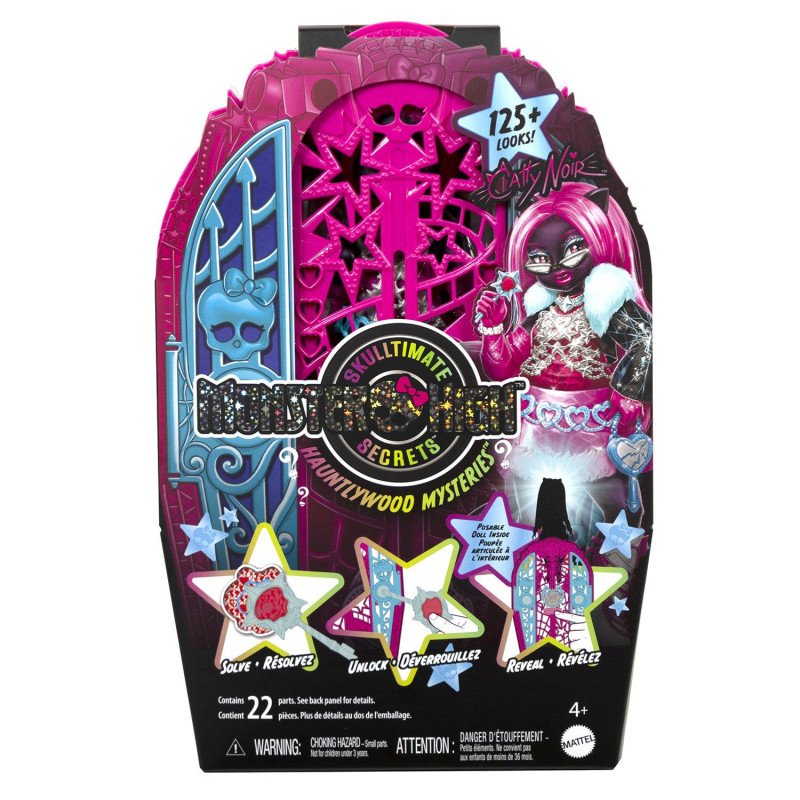 Monster High Boneca Carry Noir Skulltimate Secrets - Imagem 1