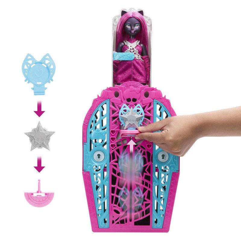 Monster High Boneca Carry Noir Skulltimate Secrets - Imagem 3