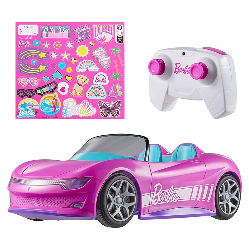 Barbie Hot Wheels Coche Descapotable RC