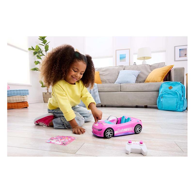 Barbie Hot Wheels Coche Descapotable RC - Imagen 1