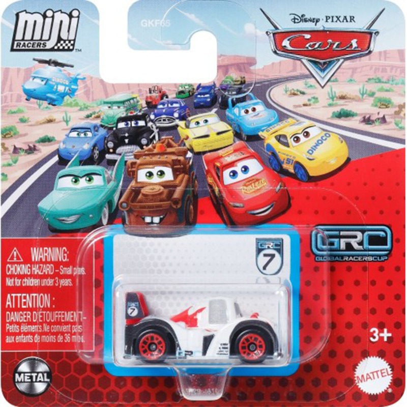 Disney Cars Coche Mini Racers Shu Todoroki GRC