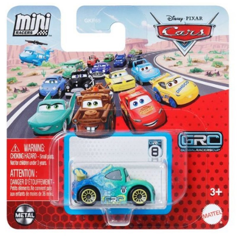 Disney Cars Coche Mini Racers Carla Turbinha GRC