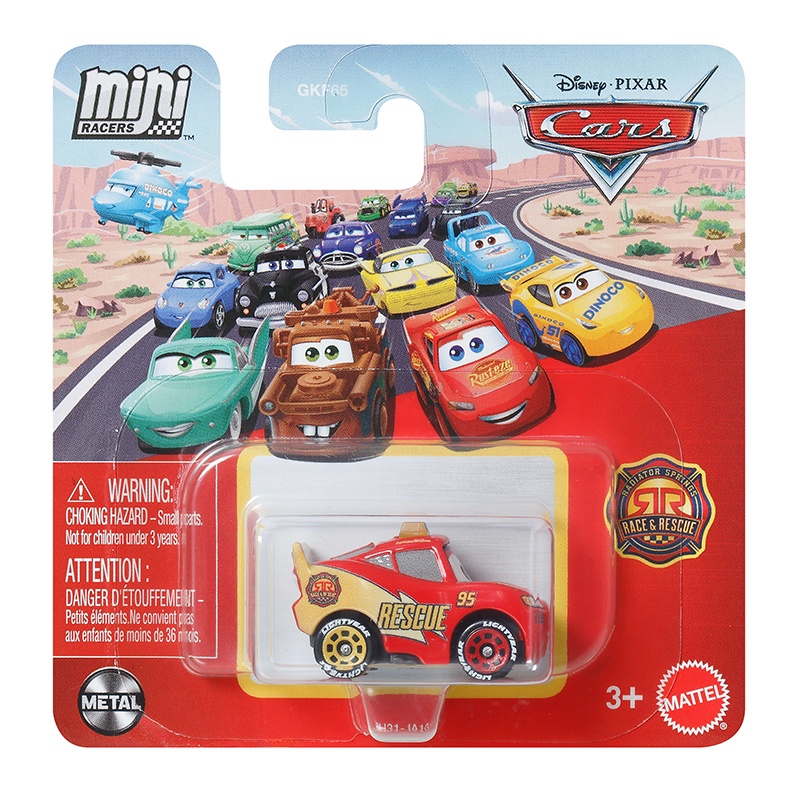 Cars Mini Racers Carro Lightning McQueen