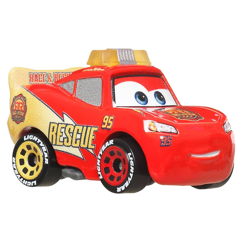 Cars Mini Racers Coche Lightning McQueen - Imagen 1