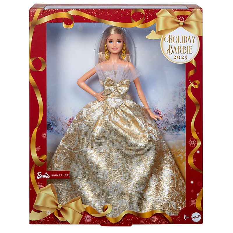 Barbie Muñeca Colección Holiday Rubia 2025 - Imagen 1