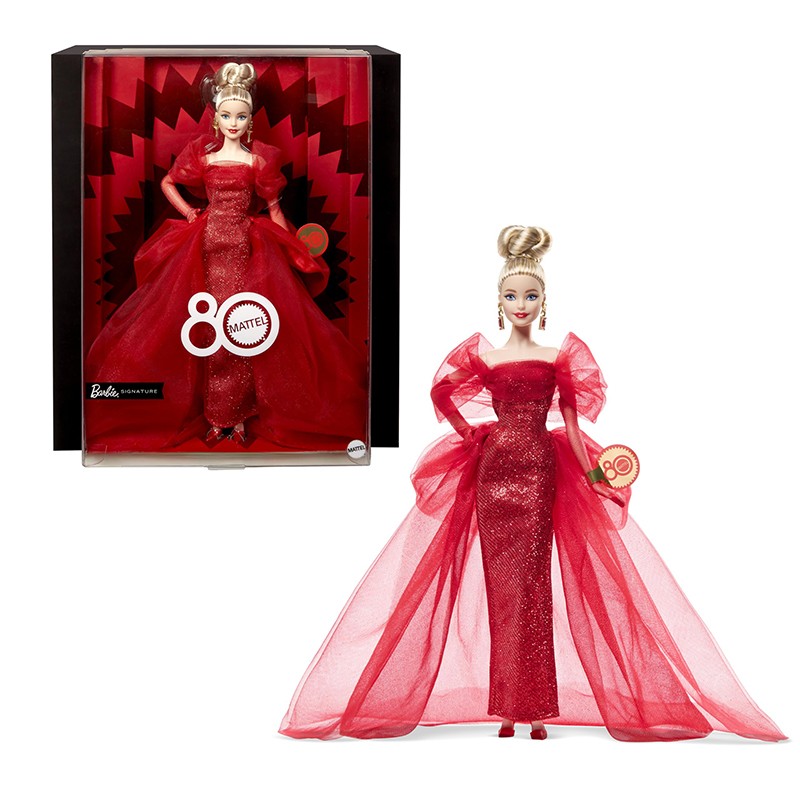 Barbie Muñeca de Colección Signature 80th Aniversario
