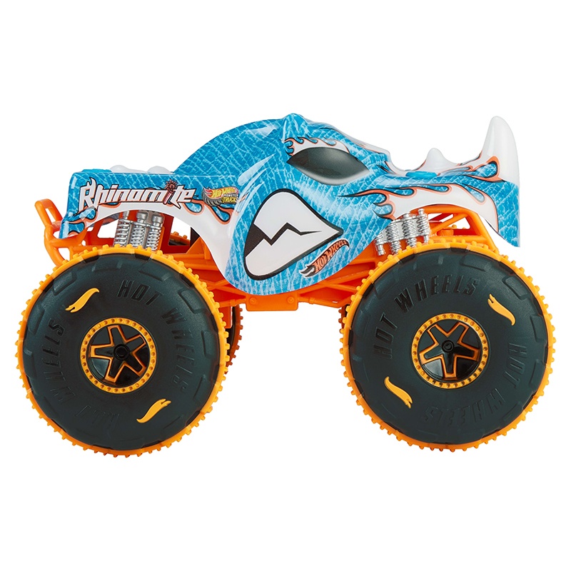 Hot Wheels Monster Truck Coche Rhinomite RC 1:24 - Imagen 1