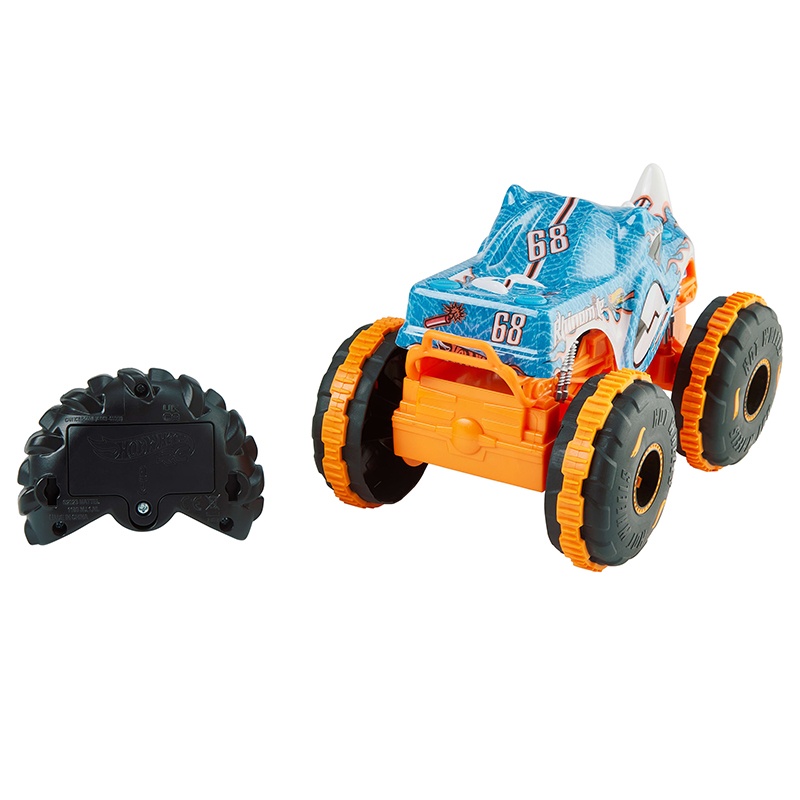 Hot Wheels Monster Truck Coche Rhinomite RC 1:24 - Imagen 2