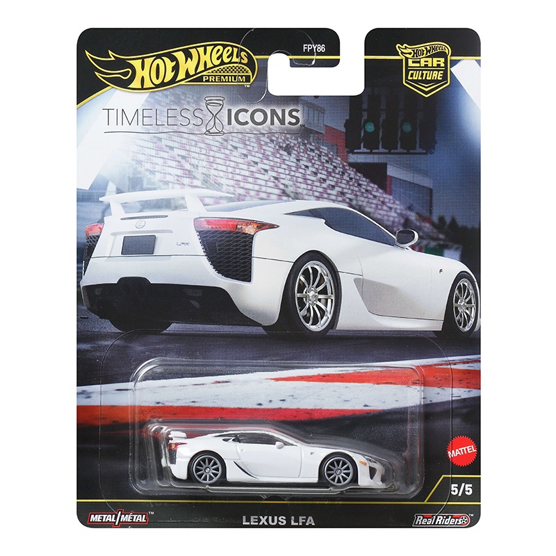 Hot Wheels Carro Lexus LFA Coleção Timeless Icons 1:64