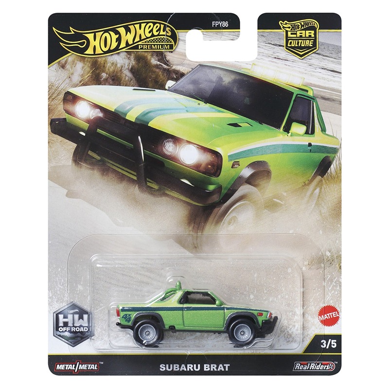 Hot Wheels Coche Subaru Brat Car Culture 1:64