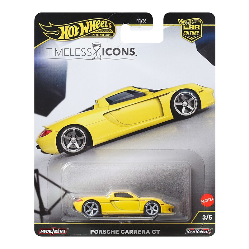 Hot Wheels Coche Porsche Carrera GT Colección Timeless Icons 1:64