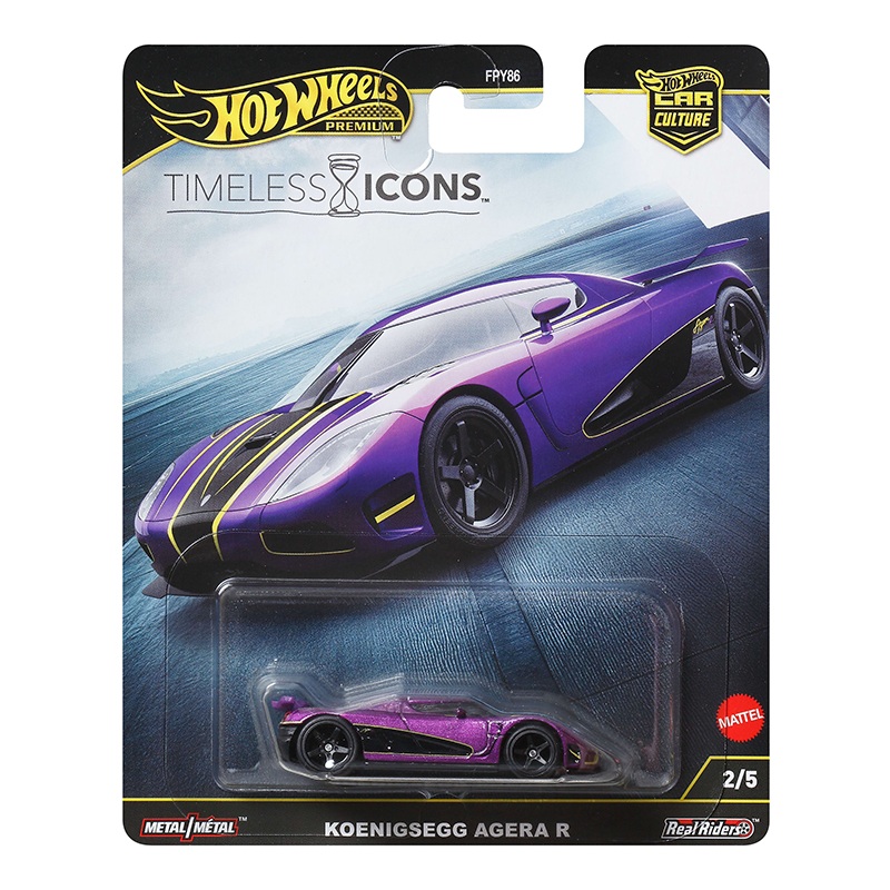 Hot Wheels Coche Koenigsegg Agera R Colección Timeless Icons 1:64