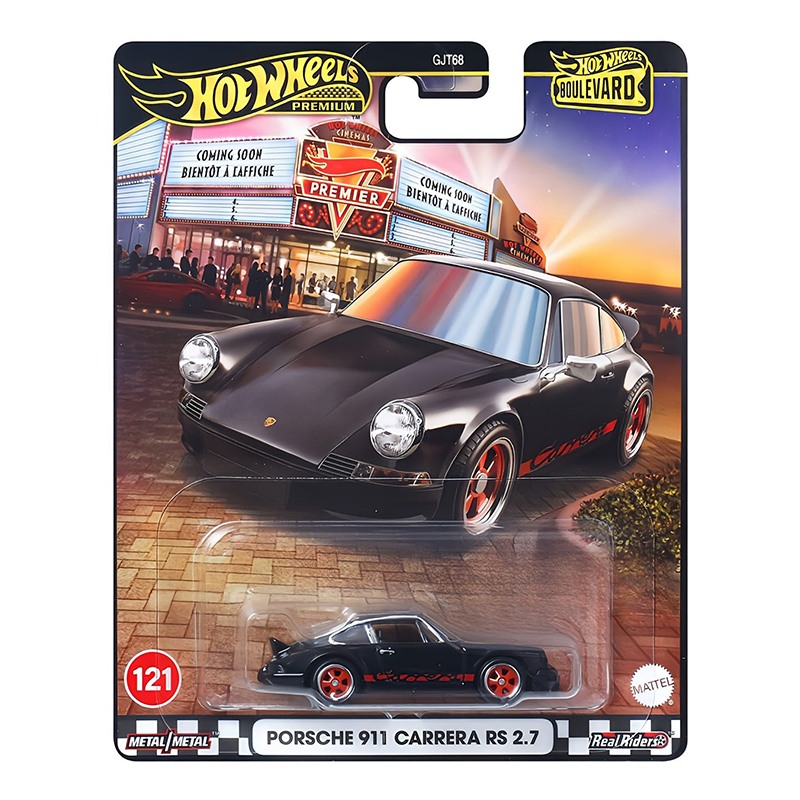 Hot Wheels Coche Porsche 911 Carrera RS 2.7 Edición Boulevard 1:64