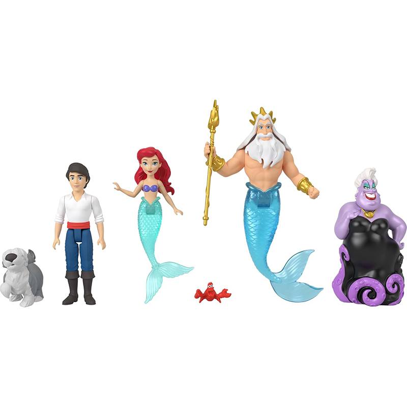 Disney Libro figuras Ariel con accesorios - Imagen 1