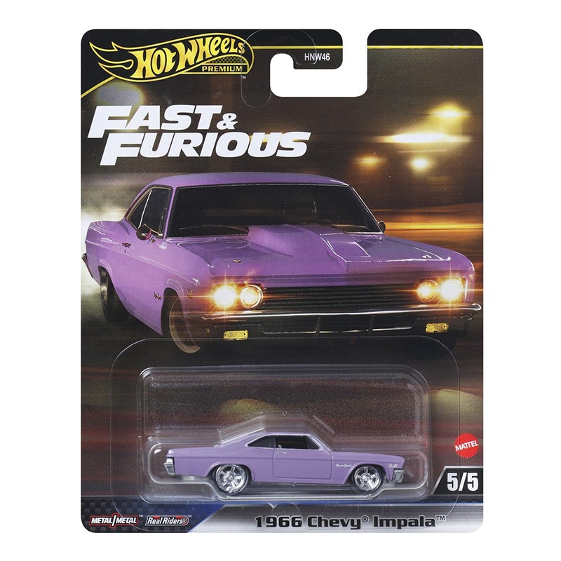 Hot Wheels Fast & Furious Coche 1966 Chevy Impala