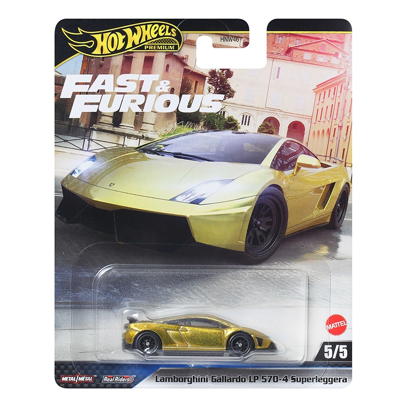 Hot Wheels Fast and Furious Coche Lamborghini Gallardo LP 570 Superleggera