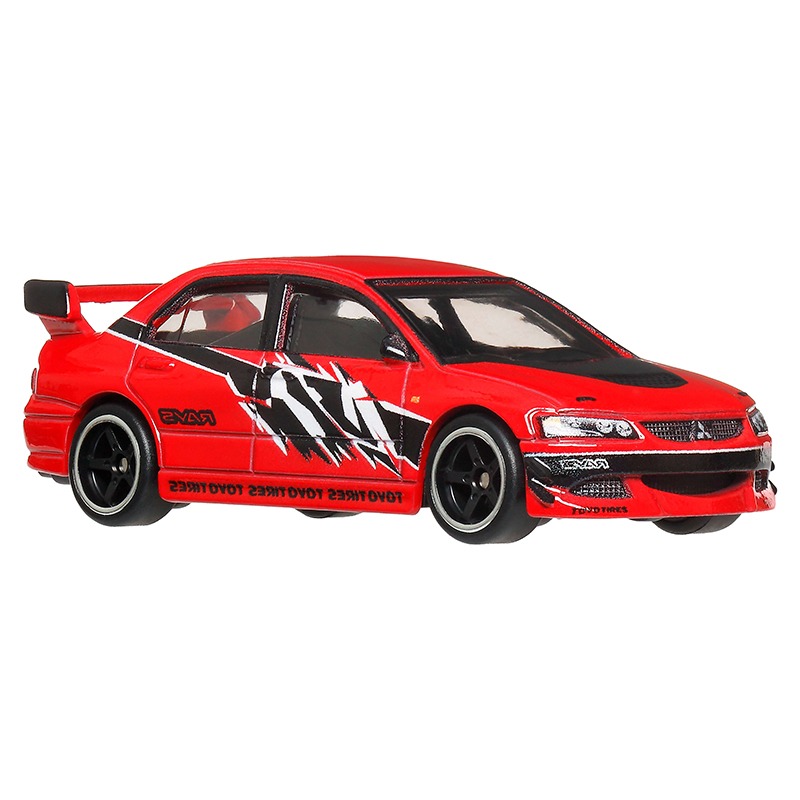 Hot Wheels Fast and Furious Carro Mitsubishi Lancer 1:64 - Imagem 1