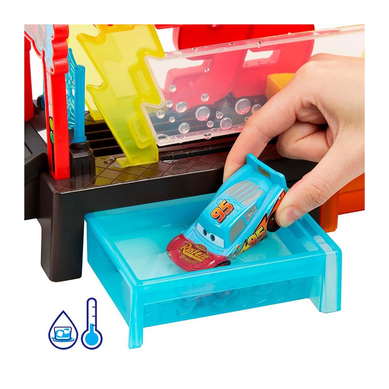 Cars Tunel Lavado de Carreras Color Changers - Imagen 2