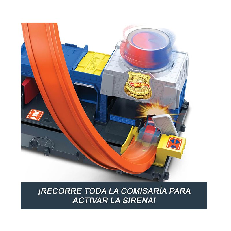 Hot Wheels Supercomisaría de Policía - Imagen 3