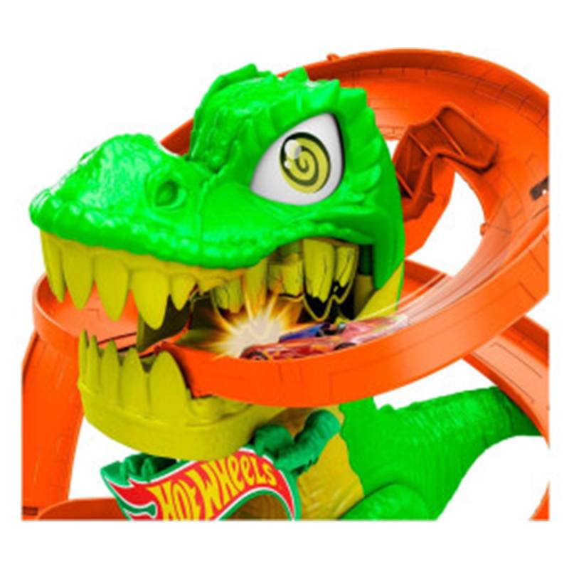 Hot Wheels T-Rex Blaze Battle Set - Imagen 2