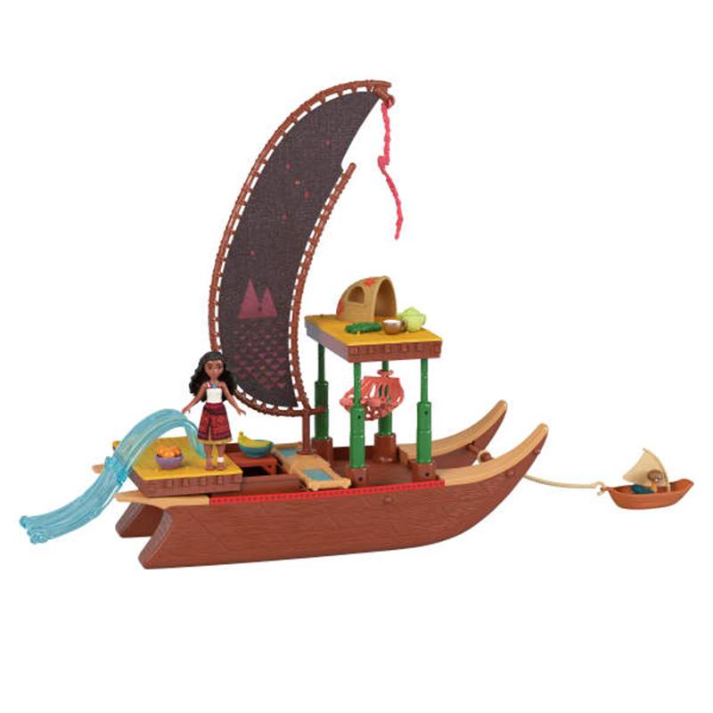 Vaiana Set de Aventuras con Canoa
