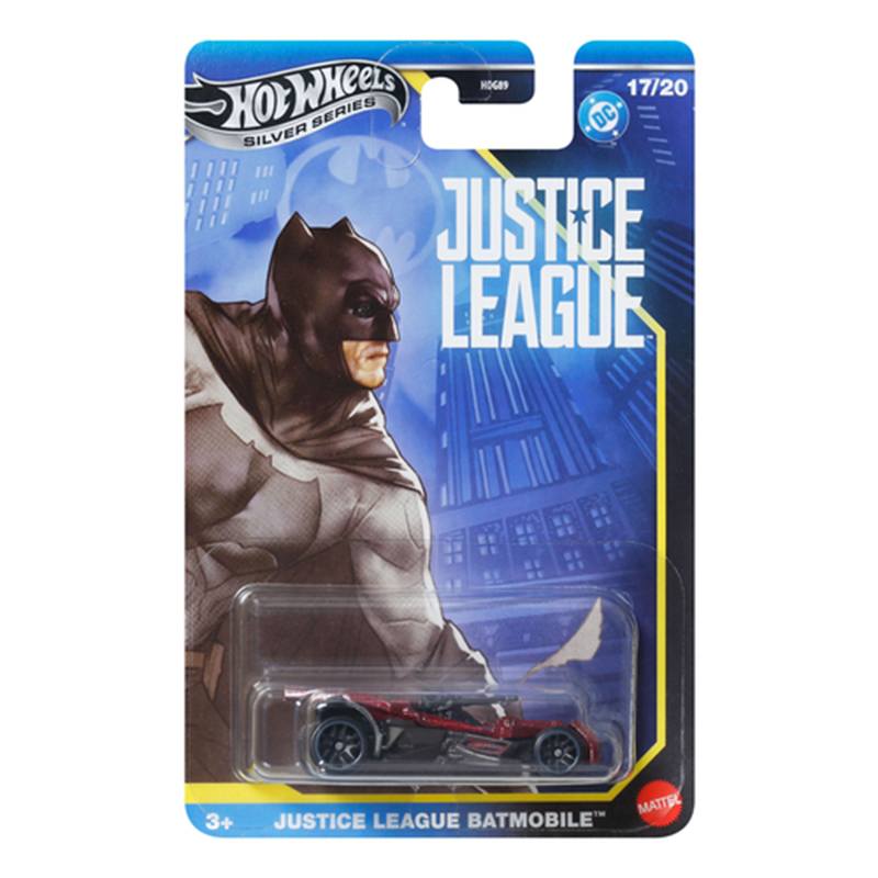 Hot Wheels Coche Justice League Batman 1:64
