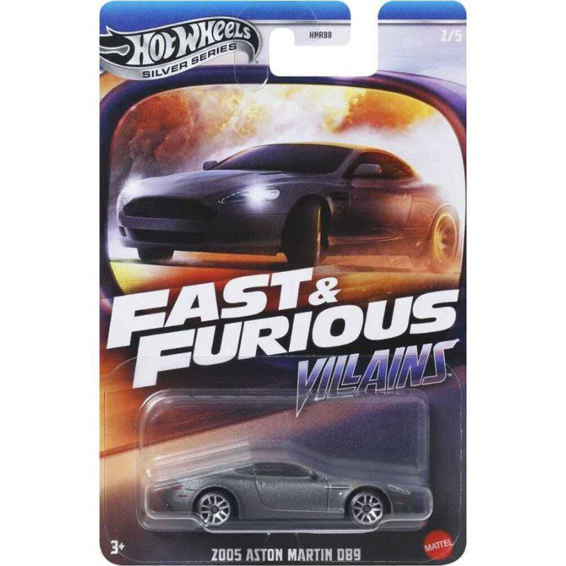 Hot Wheels Fast & Furious Villains Coche 2005 Aston Martin D89