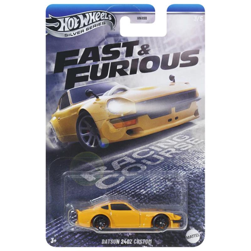 Hot Wheels Fast and Furious Datsun 240Z Custom Silver Series