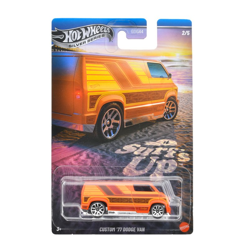 Hot Wheels Coche Dodge Van Custom '77 Edición Surf's Up