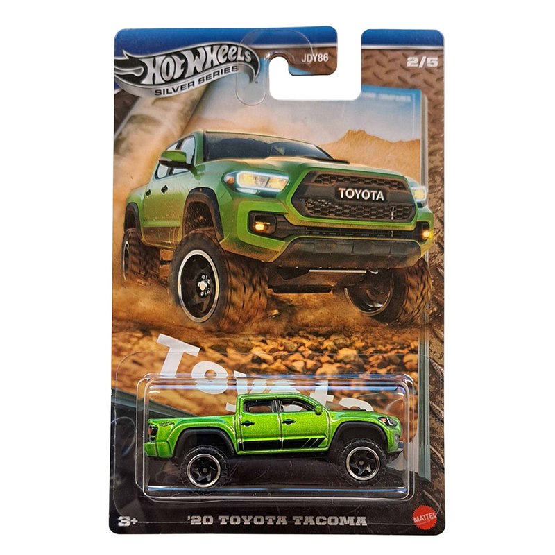 Hot Wheels Coche '20 Toyota Tacoma Silver Series