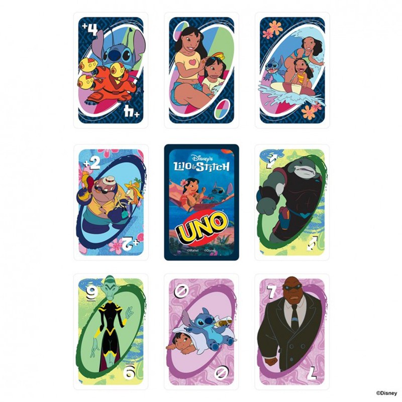 Lilo & Stitch Jogo de Cartas UNO - Imagem 1