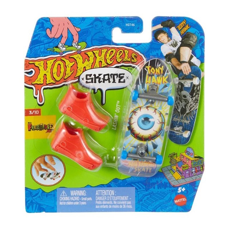 Hot Wheels Skate - Patinete de Dedo Lashin' Out