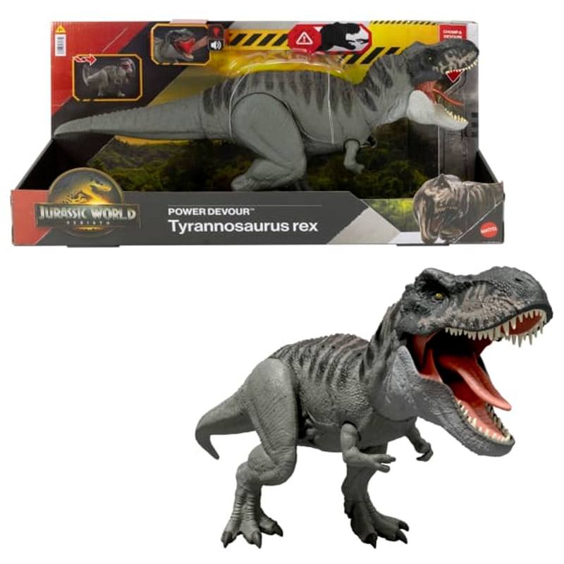 Jurassic World Figura Dinossauro T-Rex Power Devour