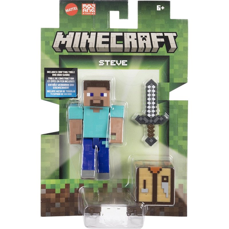 Figura Minecraft Steve 8cm