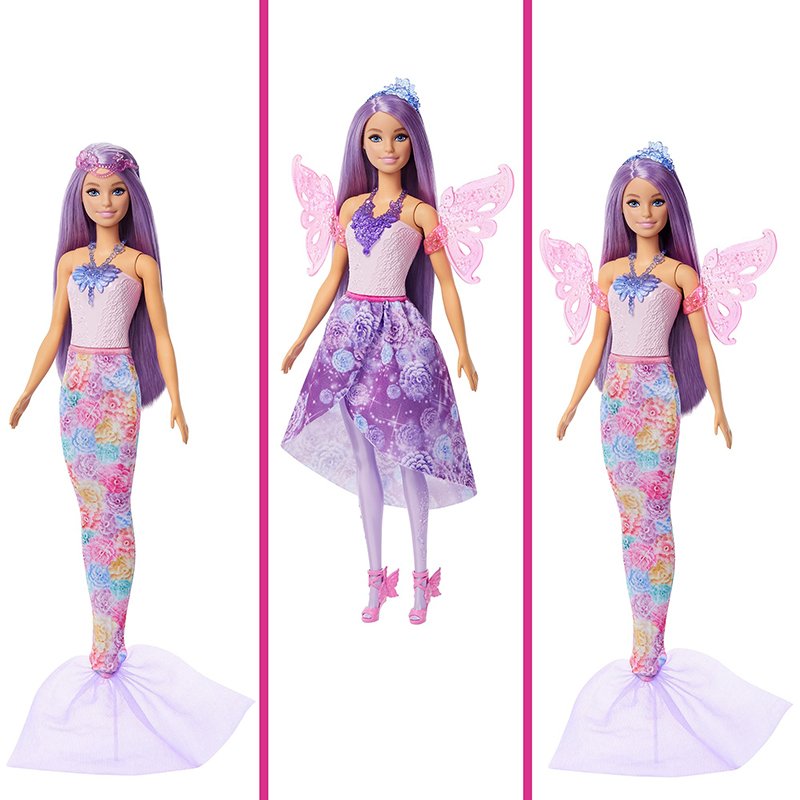 Barbie Muñeca Fantasía con 10 Looks - Imagen 2
