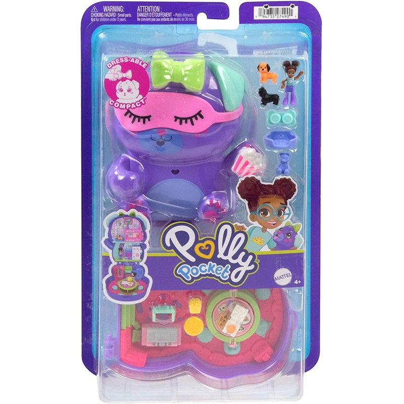 Polly Pocket Estuche Animalito Perro Mascotas JOGUIBA