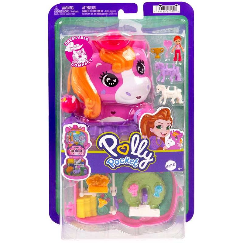 Polly Pocket Estojo Animalzinho Pônei de Estimação