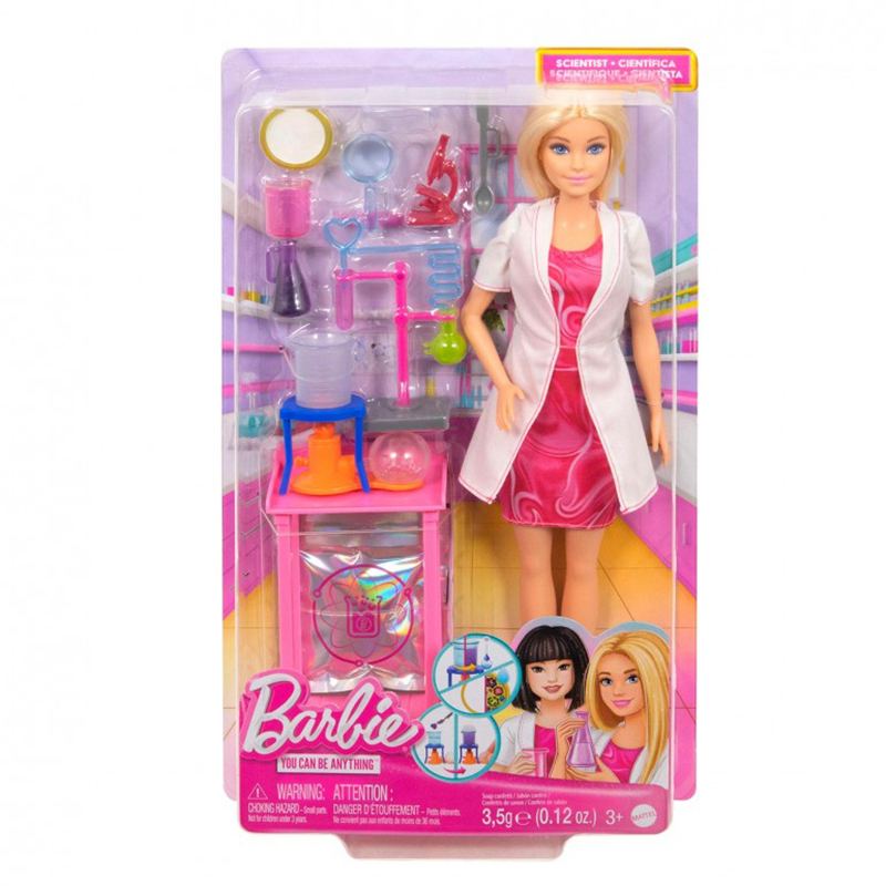 Barbie Muñeca Tú Puedes ser Científica - Imagen 2